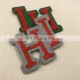 LOW MOQ Towel Patches for Jacket Custom Iron on Embroidery Towel Patch thumbnail-2