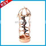 New Product Competitive Price Simple European-Style Antique Metal Artillery Type Wine Bottle Holder Rack thumbnail-2