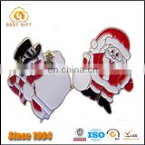 Guangdong manufacturer cute santa promotional pin badges