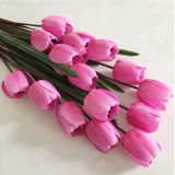 china supplier the newest design artificial blossom tulip flower