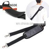 Universal Adjustable Bag Strap with Metal Swivel Hooks and Non-Slip Pad