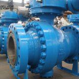 API6D Pipeline WCB or CF8 Flange Trunnion Ball Valve thumbnail-4