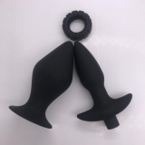 Vibrating Butt Plug Anal Plug Training Kit, Remote Control 10 Vibration Modes Anal Sex Toys for Male, Female and Beginner thumbnail-2