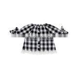 Black Buffalo Top And Leggings Outfit Little Girl Fall Clothing Kids Boutique Clothing thumbnail-2