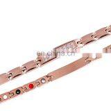 Beautiful Studded Crystals 4 in 1 Bio Magnetic Health Bracelet Benefits thumbnail-5