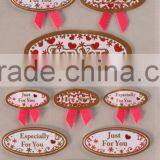 Lovely Creative Cloth Stickers, PVC Sticker