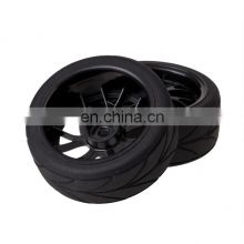 New Price of Car Tires Car 6111 1/10 ON ROAD RC CAR Wheel Rim & Tyre Black