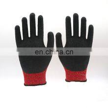 Heavy Duty Puncture Resistant Palm Coated Latex Anti Cutting Protection Gloves thumbnail-2