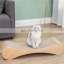 Hot Selling Eco-Friendly Corrugated Paper Cat Scratcher Cardboard Animal Scratching Post thumbnail-5