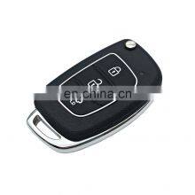 Replacement 3 Button Flip Remote Car Key Shell Case Blank Cover Housing For Hyundai IX35 I20 Tucson thumbnail-3