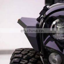 Shanghai Sanfu J342 Fender Flares Wholesalers 4x4 ABS High Quality Aluminum Alloy Fender Flare Fit For Jeep W Rangler JK 07-17 thumbnail-4