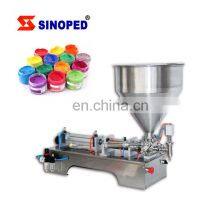 Semi Auto Glass Bottle Beer Filling Machine Piston Gel Vegetable Oil Liquid Filler Manufacturer thumbnail-3