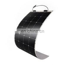 100W 18V Semi-flexible Monocry Stalline Cell Portable Solar Panel thumbnail-2