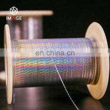 High Quality Washable Anti Counterfeiting Hologram Thread for Sewn Into Clothing Labels