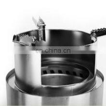 Outdoor Stainless Steel Rocket Stove Portable Windproof Wood Stove Camping Folding Stove thumbnail-5