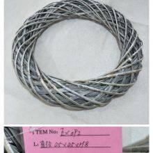 Grey Willow Flower Wreath thumbnail-3