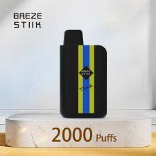 Breze Stiik Tank Disposable Pod 2000 Puffs Replacement Pod Cartridge