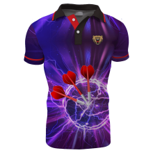 latest fashion design dart shirt with full sublimation