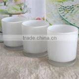 White Glass Votive Holders With High Quanlity