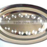 Stainless steel Oval tray