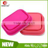 Reusable 600 ML Silicone Children Lunch Box for Christmas Promo thumbnail-4
