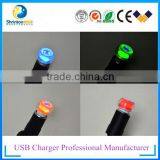 Electric Type Dual Car Charger Adapter With LED Light thumbnail-2