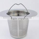 YangJiang Factory Manufacture SS 304# Tea Strainer for Teapot or Tea Mug/tea Infuser