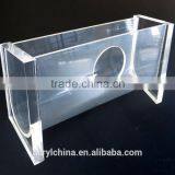 Vintage Mid-Century Modern Lillieo Acrylic Lucite Vanity Angled Tissue Box Cover thumbnail-1