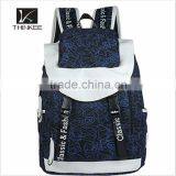 Fashion Graffiti Colleage Students Backpack/high Capacity Canvas School Backpack/khaki Backpack thumbnail-5