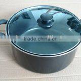 Carbon Steel Non-stick 5 Quart Dutch Oven Pot With Glass Lid