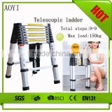 YK EN131 Hot selling high quality and low price folding telescopic extension ladder popular in japan