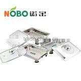 Stainless steel serving tray food tray with metal cover