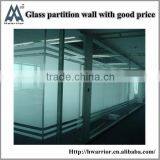 Frosted Tempered Glass Partition