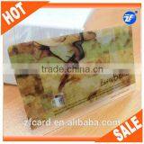 Both Sides Printing New Style Plastic Transparent Visiting Card