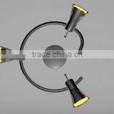 Italy Black Spot Light & Whte Spot Light for Dining Room With Triplets Light thumbnail-2