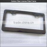 Free Shipping! Top Quality 100% Full Carbon Fiber License Frame , Modern Carbon Fiber License Plate Frame thumbnail-1