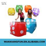 Experienced factory advertising toy pvc inflatable dice