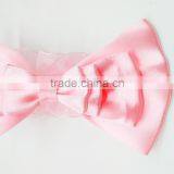 Satin Layered Bow Lace Headband for Baby,cheap Handmade Soft Headbands thumbnail-5