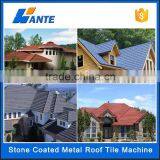 Linyi Wante Machinery High Quality Classic Roman Flat Tile Stone Coated Roof Tiles thumbnail-6