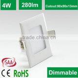 2014 China CE ROHS SAA Led 4W Square Panel Light Wholesale Price thumbnail-1