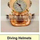 8 Inch Copper Diving Helmets With Watch thumbnail-1