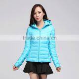 2015 Sexy Women Slim Hooded Thin Down Coats thumbnail-1