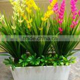 Home Decoration Use NEW Mini Novel Ceramic Porcelain Bonsai Grass Doll Hair Plant Head Planter Gift thumbnail-6