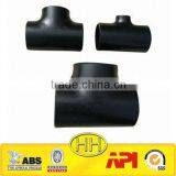 High Quality Black Std Sch40 Sch80 Sch120 Carbon Steel Tee thumbnail-1