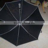 High Quality Promotional Aluminum Golf Pongee Umbrella