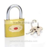 Hot Sale Cheap Security Golden Color Iron Padlock Imitate Brass Padlock