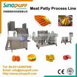 High Quality Chicken Nuggets /Meat Patty/Fish Fillet Making Machine