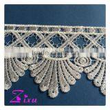 Classic Design Fashionable Water Soluble Chemical Embroidered Lace Trim Supplier's Choice thumbnail-3