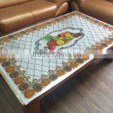 the Latest Design 2015 Moasic Gold Wedding Tablecloth thumbnail-6