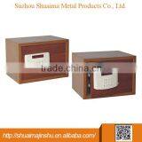 Newest Fashionable Wood Grain Box Hotel Used Safe Box thumbnail-1